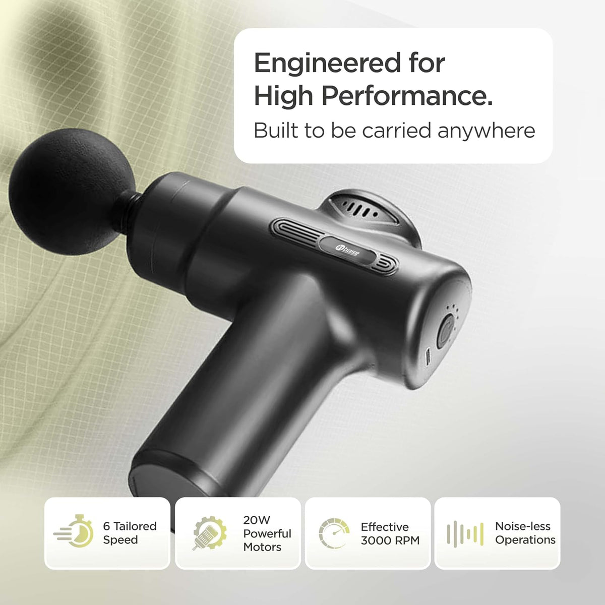Portable Muscle Relaxation Massage Gun with 5+ Speed Gears My Store