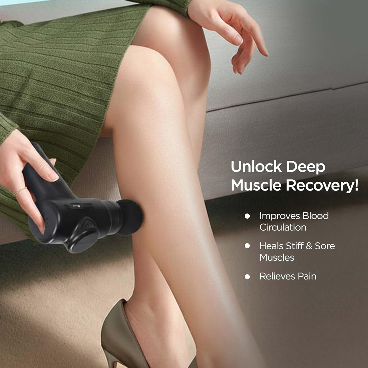 Portable Muscle Relaxation Massage Gun with 5+ Speed Gears My Store