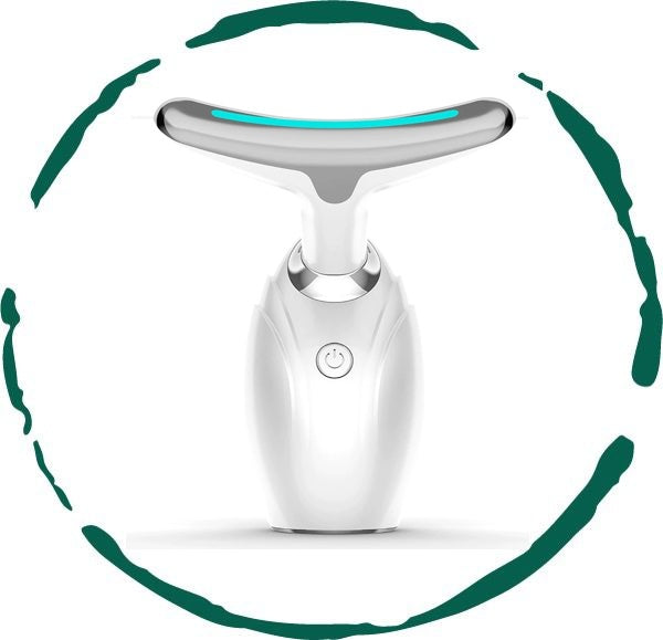 LED Neck & Face Lifting Therapy Device Violet Atlas
