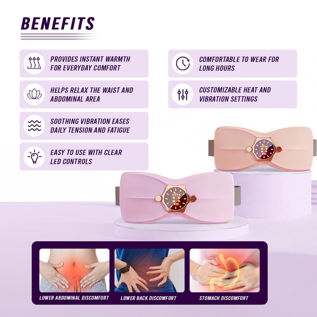 Electric Warming Heating Belt Violet Atlas