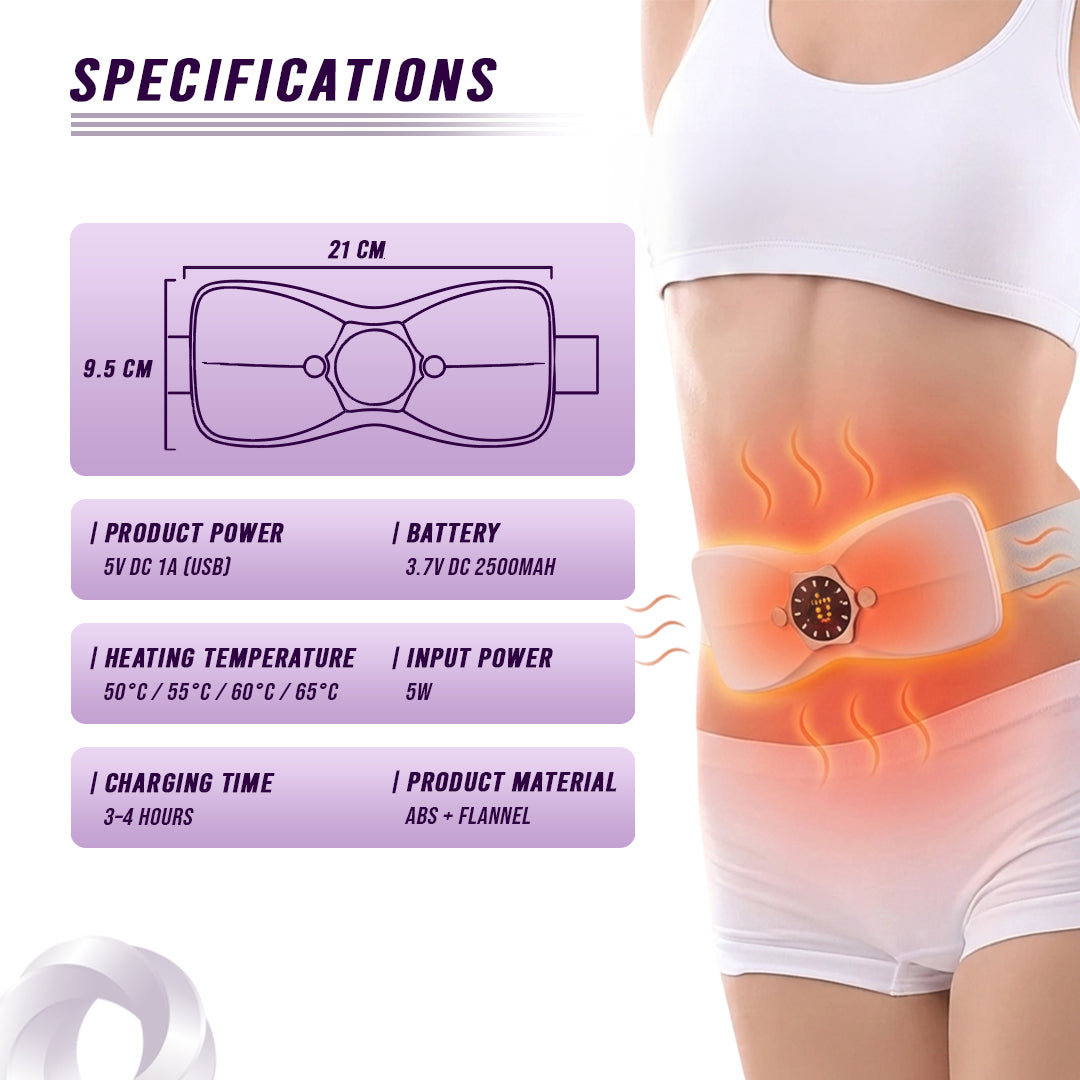 Electric Warming Heating Belt Violet Atlas