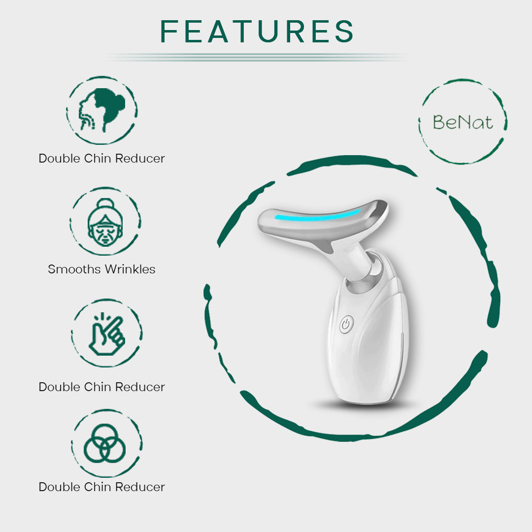 LED Neck & Face Lifting Therapy Device Violet Atlas