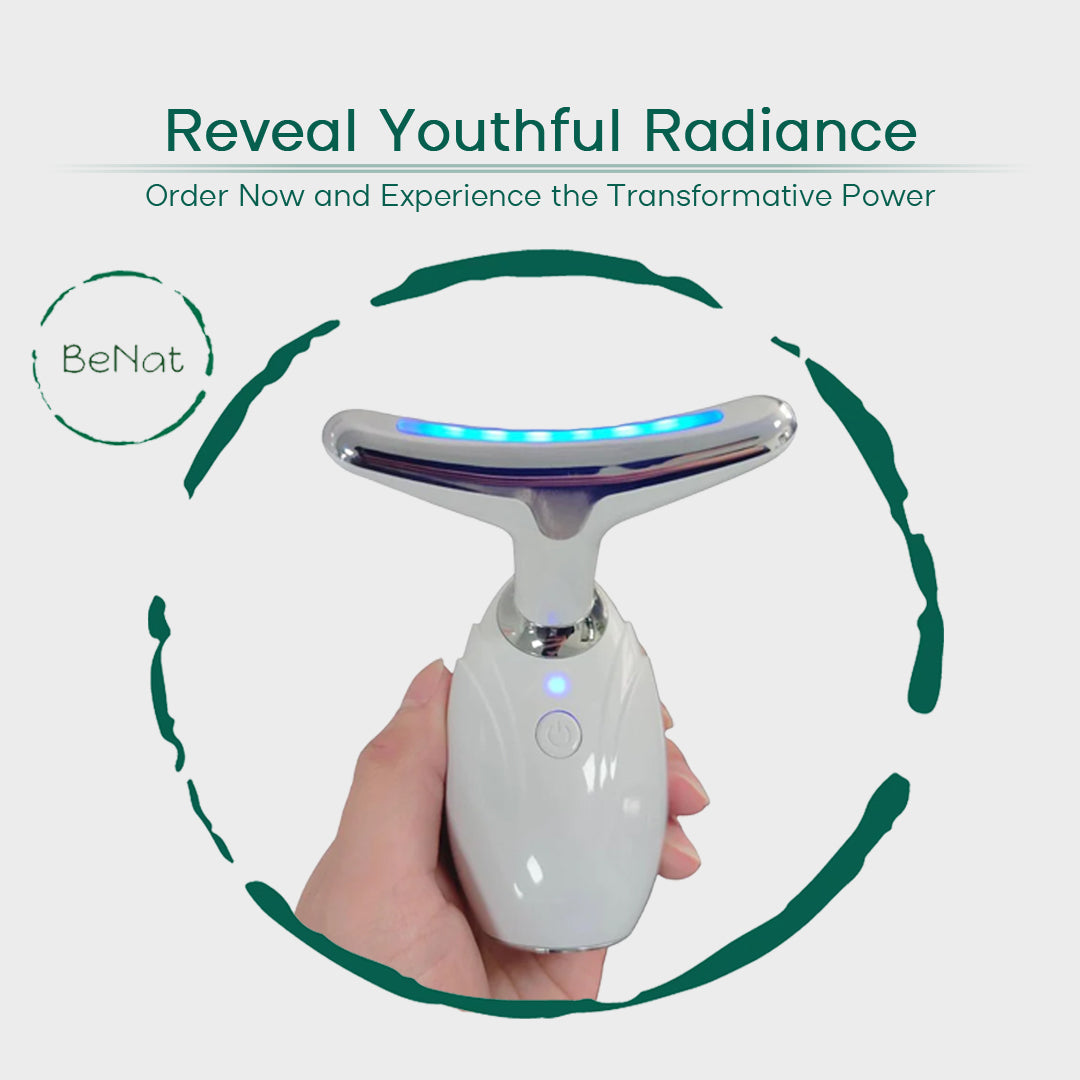 LED Neck & Face Lifting Therapy Device Violet Atlas