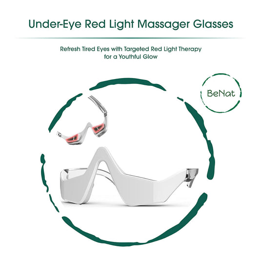 Under-Eye Red Light Therapy Relaxation Massager Violet Atlas