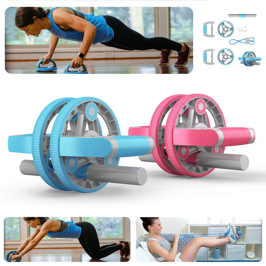 Multifunctional Abdominal Wheel Training Set Copper Hecuba