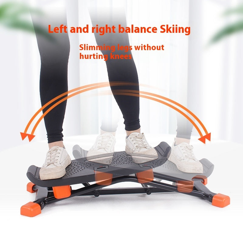 Compact Fitness Ski Trainer With 100kg Load Capacity - Fit Glow