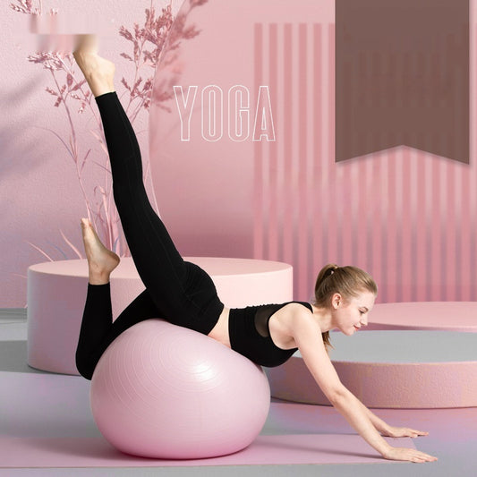 PVC Yoga Ball For Balance And Flexibility Training - Fit Glow