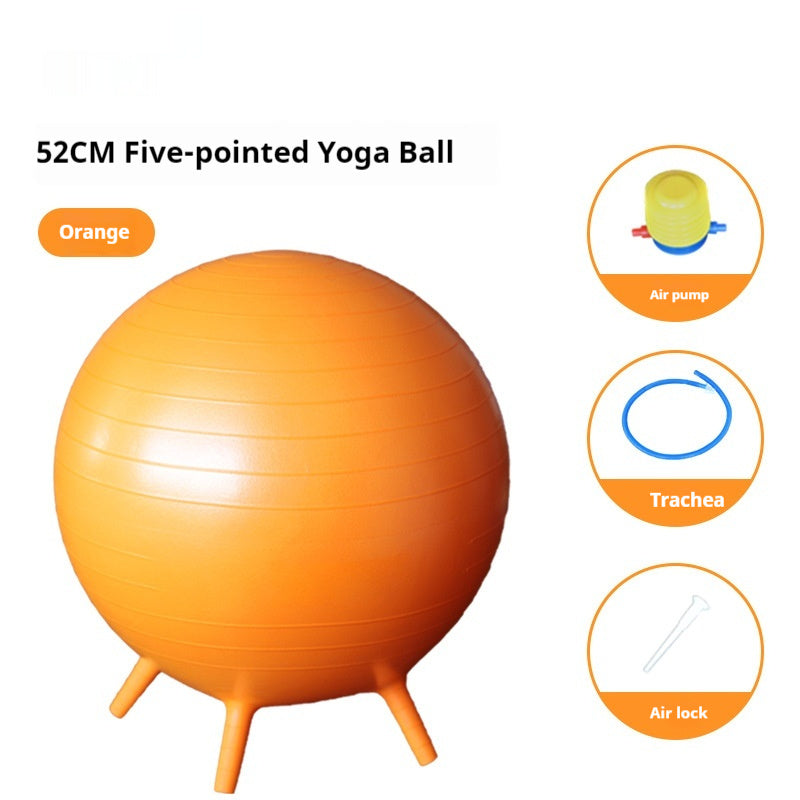 Comfortable Fitness Ball For Home Workout Sessions - Fit Glow