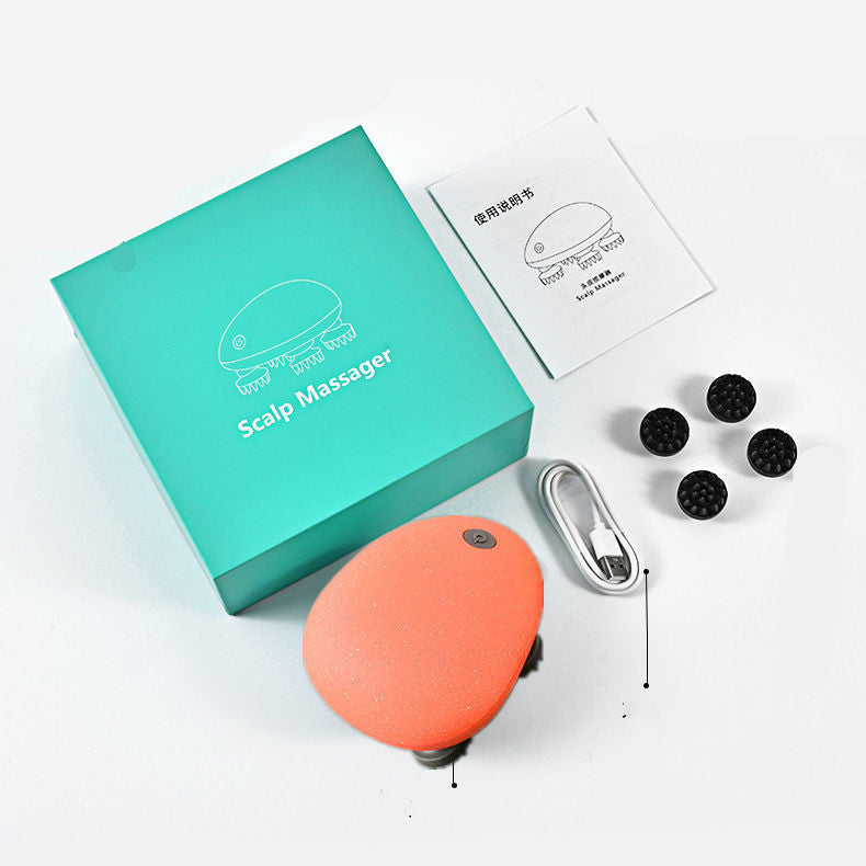 Electric Scalp Massager With Three Adjustable Massage Modes - Fit Glow