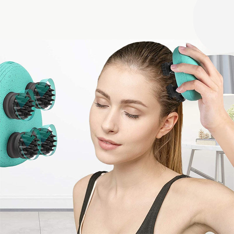 Electric Scalp Massager With Three Adjustable Massage Modes - Fit Glow